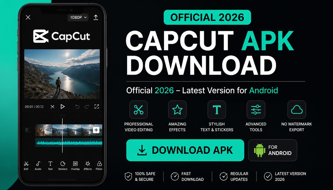 CapCut APK Download Official 2026 – Latest Version for Android